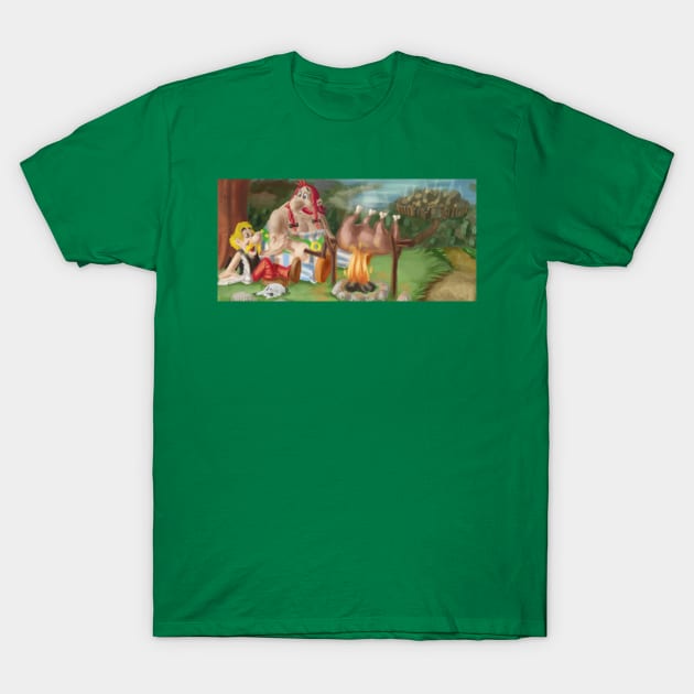 Asterix and Obelix T-Shirt by An_dre 2B